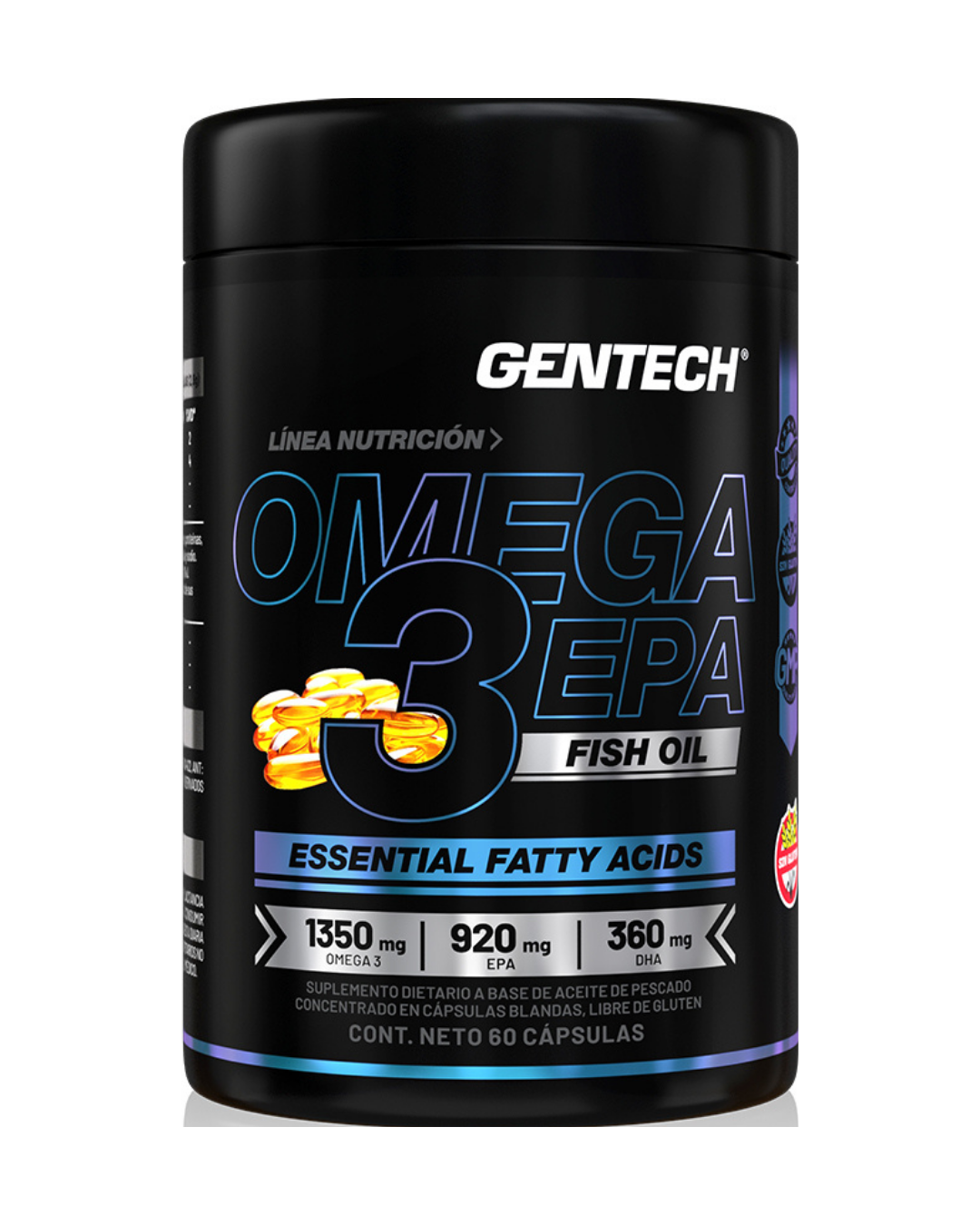 OMEGA 3 GENTECH 60 caps