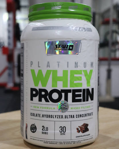 PLATINUM WHEY PROTEIN STAR NUTRITION 2lb (907gr) - Doypack