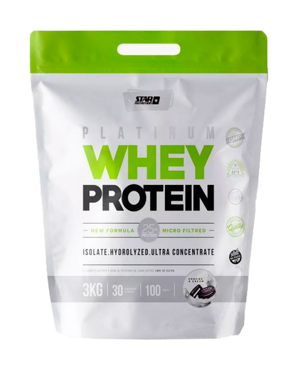PLATINUM WHEY PROTEIN STAR NUTRITION 3 kg