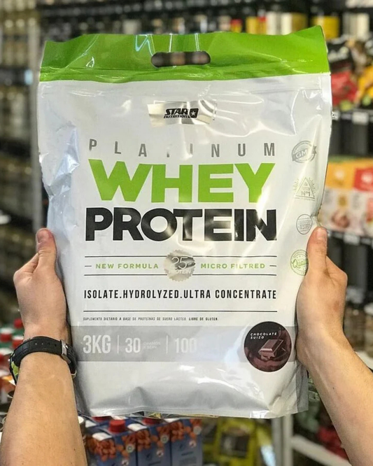PLATINUM WHEY PROTEIN STAR NUTRITION 3 kg