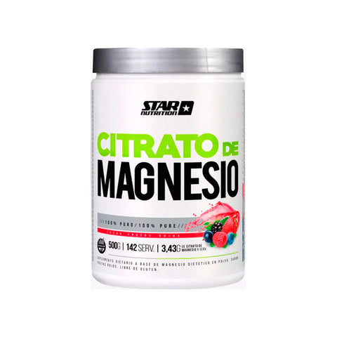 CITRATO MAGNESIO 500g | STAR NUTRITION