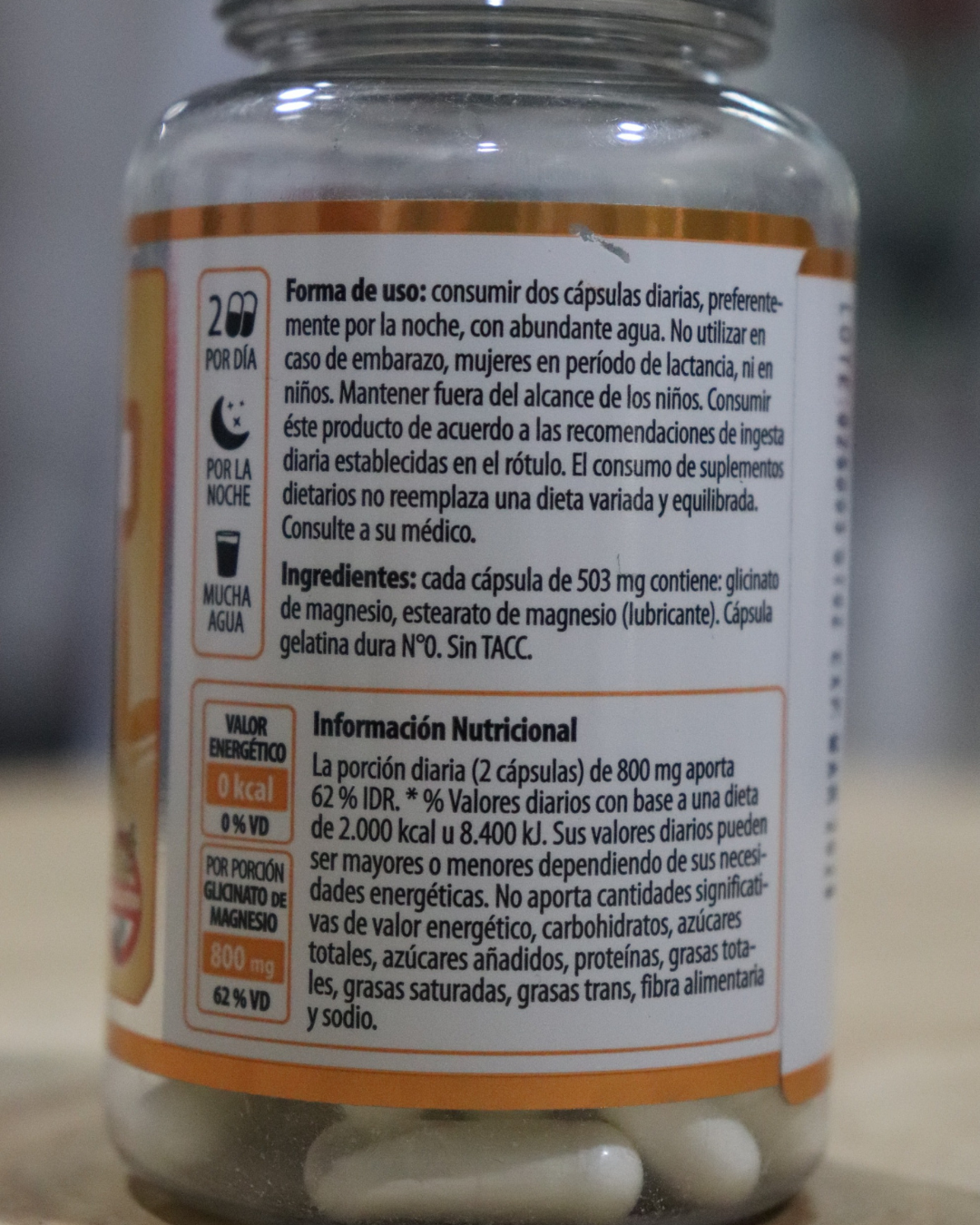 GLICINATO MAGNESIO INNOVA NATURALS 60 caps