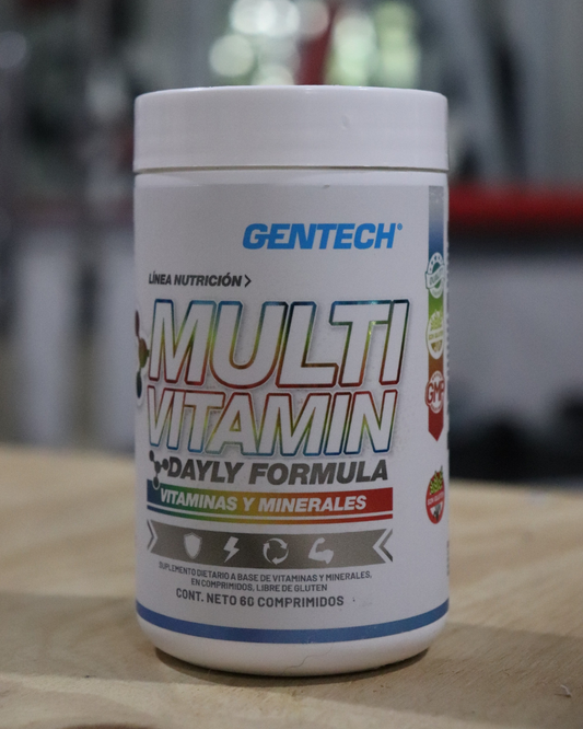 MULTIVITAMÍNICO GENTECH 60 caps