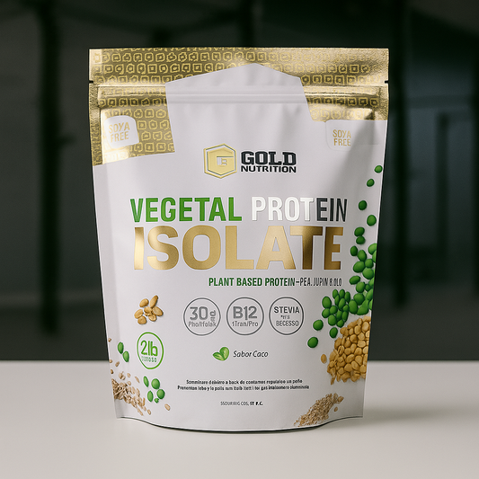 PROTEINA VEGETAL ISOLADA GOLD NUTRITION 2lb (907gr)